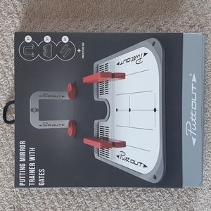 Putt Out putting mirror trainer with gates